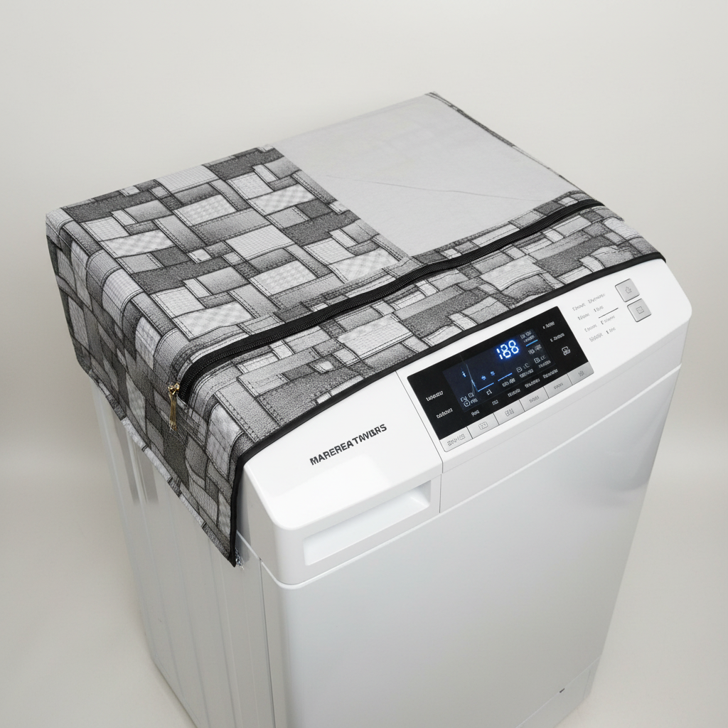 Washing Machine Cover 10 Kg - Top Angle View